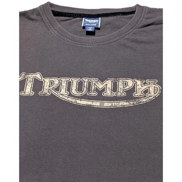 Triumph Motorcycles Steve McQueen Special Edition T-Shirt Men' XL Brown Korea... - Picture 3 of 16